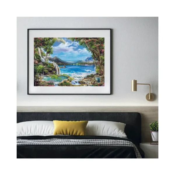 Discount Puzzle High Quality Collection Paradise On Earth 2000 Pezzi, Puzzle Adulti Puzzle 1000 Pezzi