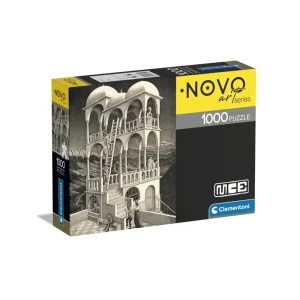 Shop Puzzle Novo Art Series M. C. Escher, "Belvedere" 1000 Pezzi, Puzzle Adulti Puzzle 500 Pezzi