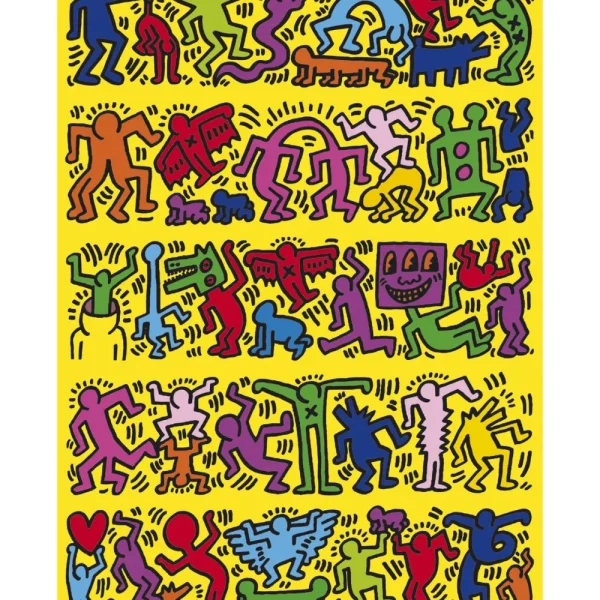 Shop Puzzle Novo Art Series Keith Haring 1000 Pezzi, Puzzle Adulti Puzzle 500 Pezzi