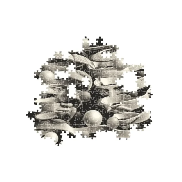 New Puzzle Novo Art Series M. C. Escher, "Bond Of Union" 1000 Pezzi, Puzzle Adulti Puzzle 500 Pezzi