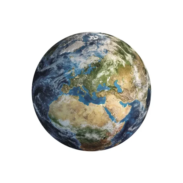 New Puzzle Round Space Collection Earth 500 Pezzi, Puzzle Adulti Puzzle 500 Pezzi