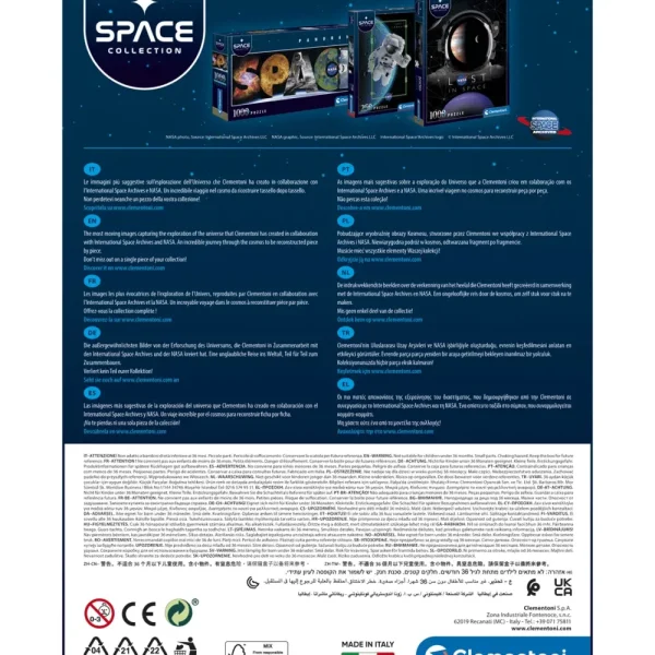 Fashion Puzzle Space Collection Space 500 Pezzi, Puzzle Adulti Puzzle 500 Pezzi
