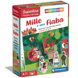 Outlet Clementoni Montessori Mille E Una Fiaba, Gioco Educativo Primi Apprendimenti