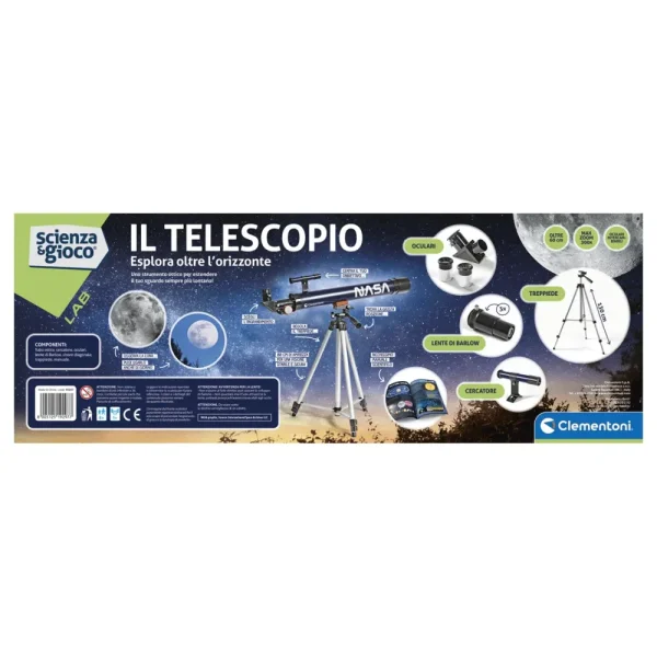 Best Clementoni Lab Il Telescopio, Laboratorio Scientifico Giochi Scientifici