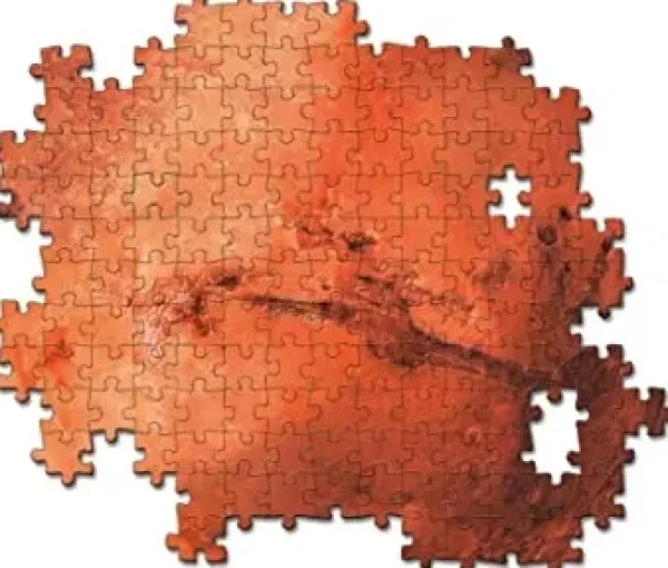 Flash Sale Space Collection Puzzle Round Mars 500 Pezzi Puzzle 500 Pezzi