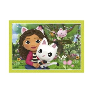 Cheap Supercolor Puzzle Gabby'S Dollhouse 1 12 + 1 16 + 1 20 + 1 24 Pezzi, Puzzle Bambini 3 Anni Puzzle Per Bambini