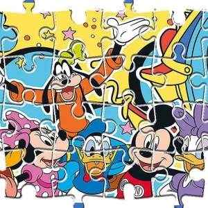 New Supercolor Puzzle Disney Mickey 2 20 Pezzi Puzzle Per Bambini