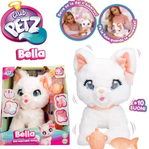 Clearance Club Petz Bella, The Adorable Kitty La Gattina Piu Coccolosa Che Ci Sia! Peluche Interattivi