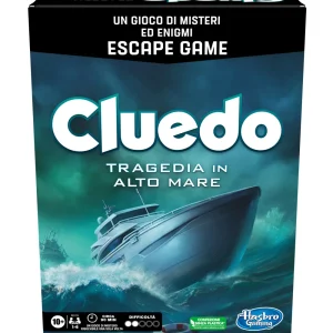 Clearance Cluedo Escape Tragedia In Alto Mare, Un Gioco Di Misteri Ed Enigmi In Versione Escape Game, Gioco Cooperativo Per Le Famiglie Giochi Escape Room Ed Enigmi