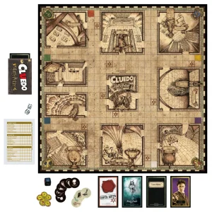 Flash Sale Cluedo Harry Potter, Gioco Da Tavolo , Per 3-5 Giocatori, Dagli 8 Anni In Su Giochi Di Societa Per Bambini