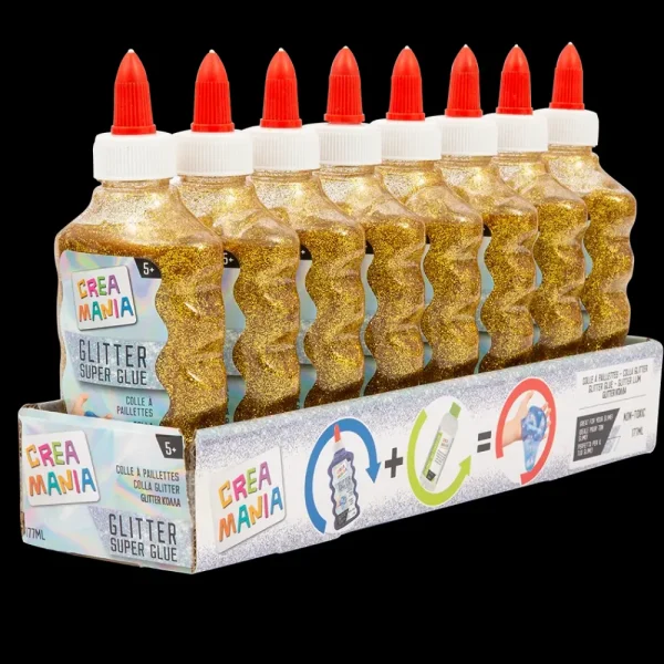 Clearance Colla Glitter 177 Ml Oro Mosaici, Sabbia, Glitter