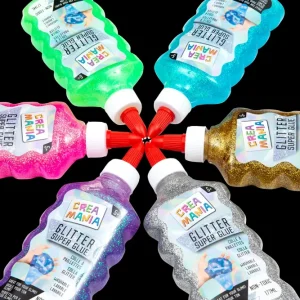 Clearance Colla Glitter 177 Ml Oro Mosaici, Sabbia, Glitter