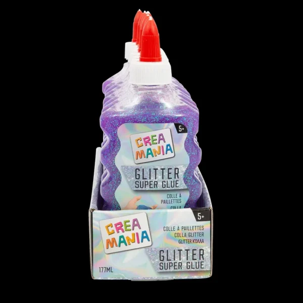 Fashion Colla Glitter 177 Ml Viola Mosaici, Sabbia, Glitter