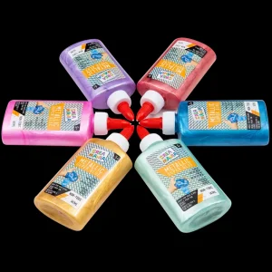 New Colla Metallizata 147 Ml Blu Mosaici, Sabbia, Glitter