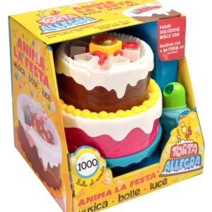 Best Coloratissima Torta Di Compleanno Sparabolle Con Luci E Musica Pistole Ad Acqua