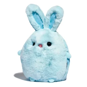 Outlet Coniglietto Di Peluche Chibi Azzurro, 25 Cm Peluche Tradizionali