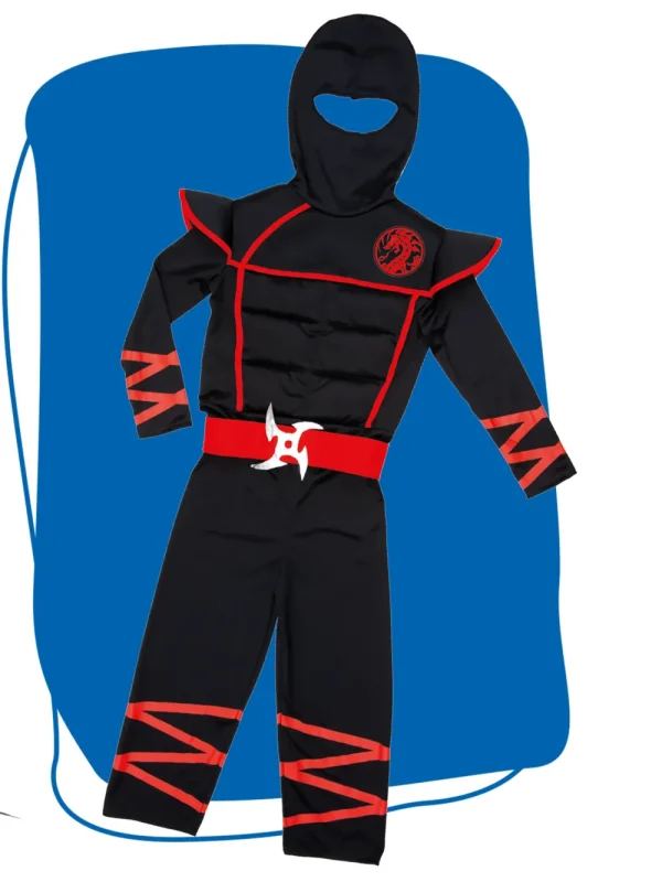 Flash Sale Costume Ninja Disponibile In Diverse Taglie Travestimenti
