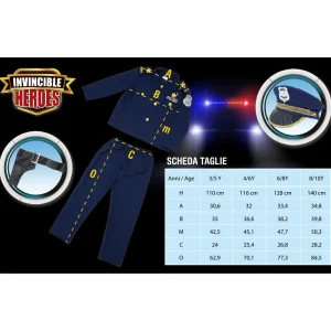 Best Costume Poliziotto Disponibile In Diverse Taglie Travestimenti