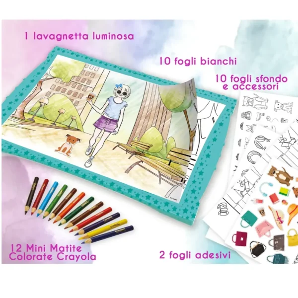 Cheap Creations Crea La Moda Lavagnetta Luminosa Con Accessori Moda, Gioielli, Decorazioni, Cosmetici
