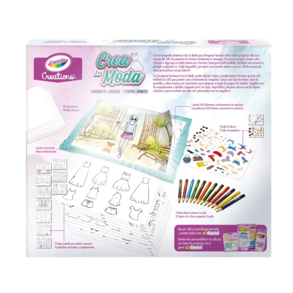 Cheap Creations Crea La Moda Lavagnetta Luminosa Con Accessori Moda, Gioielli, Decorazioni, Cosmetici