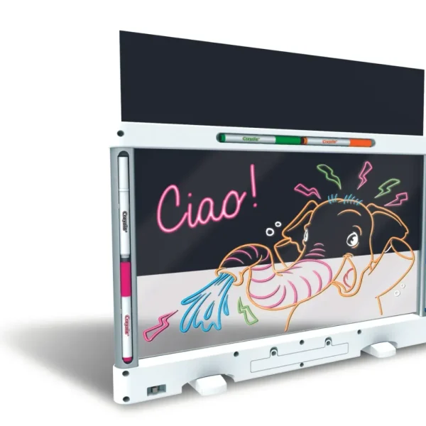 Hot Lavagna Luminosa Deluxe Maxi Superficie, Super Lavagna Cancellabile Per Colorare, Eta Consigliata: 6-10 Anni Cancelleria E Accessori
