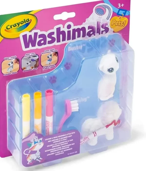 Hot Washimals Cane E Gatto, Set Ricarica , Gioco E Regalo Per Bambini, Da 3 Anni, 74-7512 Cancelleria E Accessori