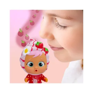 New Cry Babies Magic Tear Icy World Frozen Frutti, 9 Bamboline Da Collezionare, Profumano Di Frutta E Piangono Lacrime Che Creano Neve; Regalo Ideale Per Bambini Dai 3 Agli 8 Anni. Mini Dolls
