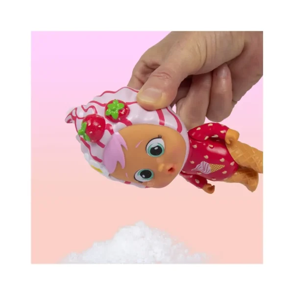 New Cry Babies Magic Tear Icy World Frozen Frutti, 9 Bamboline Da Collezionare, Profumano Di Frutta E Piangono Lacrime Che Creano Neve; Regalo Ideale Per Bambini Dai 3 Agli 8 Anni. Mini Dolls