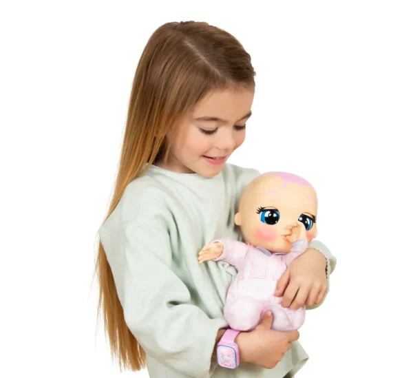 Hot Newborn Coney, Bambola Interattiva Di Una Vera Neonata, Mangia, Piange E Si Calma E Ride Solo Con Te, Grazie Al Braccialetto Elettronico Bambolotti