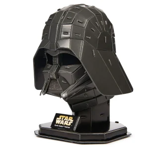 Discount 4D Build, Kit Di Modellismo 3D In Cartoncino Di Darth Vader Da 83 Pezzi | Decorazione Da Tavolo Giocattolo | Giocattoli Da Costruzione | Kit Di Modellismo In Cartoncino Per Adulti E Ragazzi Dai 12 Anni In Su Puzzle 3D
