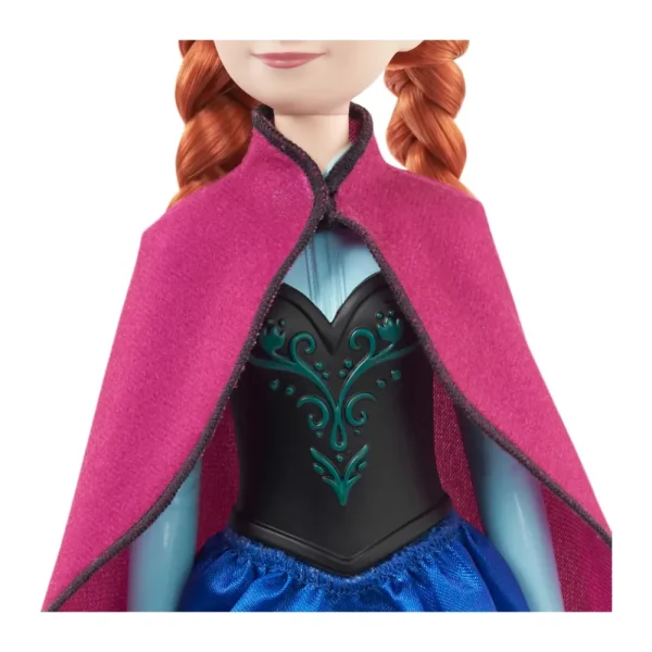 Sale Disney Frozen Anna, Bambola Con Abito Elegante E Accessori Ispirati Al Film Dsney Frozen 1, Giocattolo Per Bambini, 3+ Anni, Hlw49 Fashion Dolls