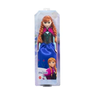 Sale Disney Frozen Anna, Bambola Con Abito Elegante E Accessori Ispirati Al Film Dsney Frozen 1, Giocattolo Per Bambini, 3+ Anni, Hlw49 Fashion Dolls