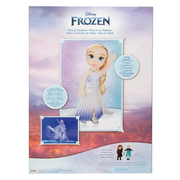 Sale Disney Frozen Bambola Da 38 Cm Di Elsa Con Accessori Bambolotti
