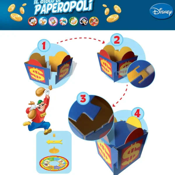 New Disney Il Gioco Di Paperopoli Giochi Di Societa Per Bambini