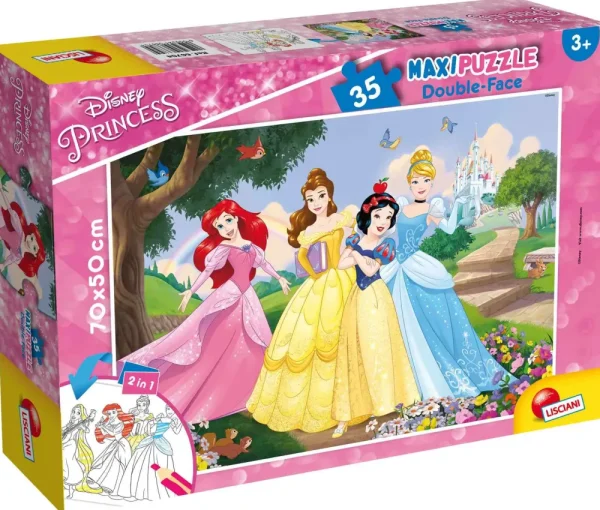 Sale Disney Puzzle Df Maxi Floor 35 Princess Puzzle Per Bambini