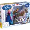 Cheap Disney Puzzle Df Maxi Floor 108 Frozen On The Walk Puzzle Per Bambini