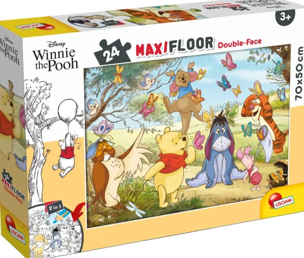 Discount Disney Puzzle Df Maxi Floor 24 Winnie The Pooh . Puzzle Per Bambini