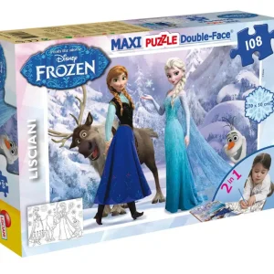 Shop Disney Puzzle Df Maxi Floor 108 Frozen Elsa And Anna Puzzle Per Bambini
