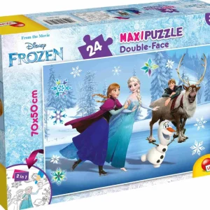 New Disney Puzzle Df Maxi Floor 24 Frozen Puzzle Per Bambini
