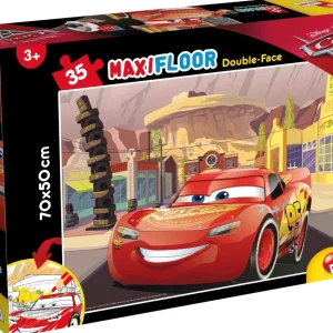 Hot Disney Puzzle Df Maxi Floor 35 Cars 3 Go! Go! Go! Puzzle Per Bambini