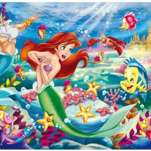 Cheap Disney Puzzle Df Maxi Floor 35 The Little Mermaid Puzzle Per Bambini