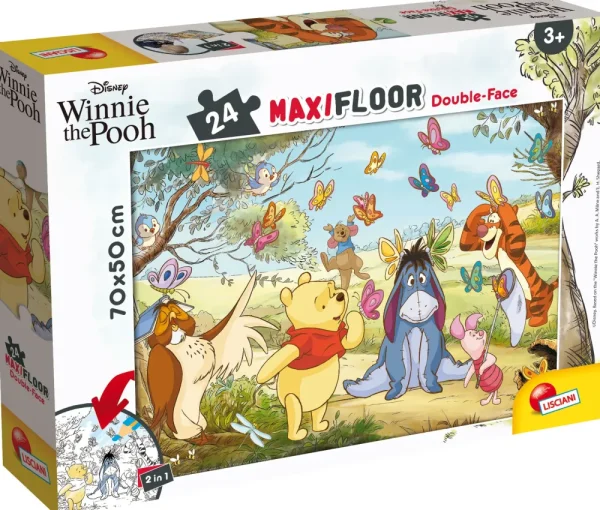 Discount Disney Puzzle Df Maxi Floor 24 Winnie The Pooh . Puzzle Per Bambini