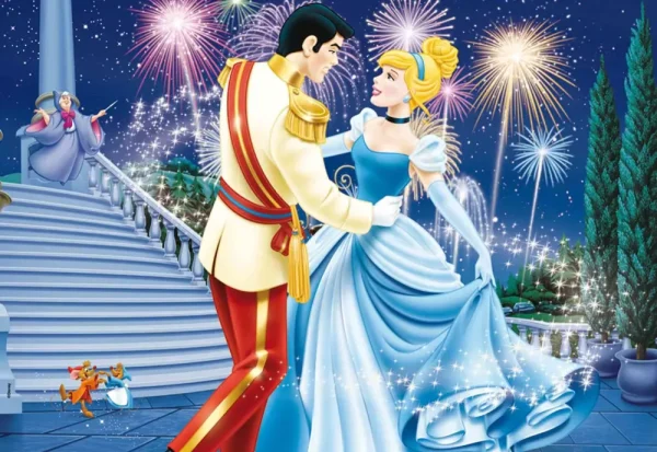 Sale Disney Puzzle Df Maxi Floor 35 Cinderella Puzzle Per Bambini