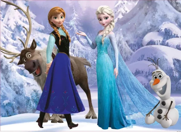 Shop Disney Puzzle Df Maxi Floor 108 Frozen Elsa And Anna Puzzle Per Bambini