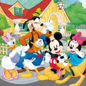 Outlet Disney Puzzle Df Maxi Floor 60 Mickey Puzzle Per Bambini