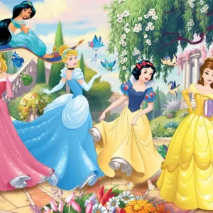 Sale Disney Puzzle Df Maxi Floor 108 Princess Princess Forever Puzzle Per Bambini
