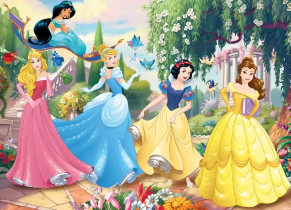 Sale Disney Puzzle Df Maxi Floor 108 Princess Princess Forever Puzzle Per Bambini