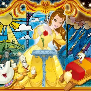Clearance Disney Puzzle Df Maxi Floor 108 Bella E La Bestia Puzzle Per Bambini