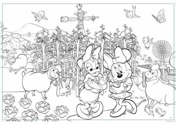 Outlet Disney Puzzle Df Maxi Floor 150 Minnie Puzzle Per Bambini