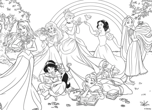 Clearance Disney Puzzle Df Maxi Floor 24 Princess Puzzle Per Bambini
